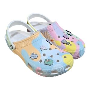 Crocs X Doodles Classic Pastel Clogs Limited Edition Various Sizes Unisex